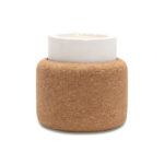 Świecznik dwustronny Eclat, beżowy - obrazek 3