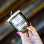 Świeczka zapachowa Frascati, szary - obrazek 3