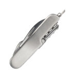 Kieszonkowy scyzoryk Bob, srebrny - obrazek 3