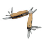 Mini multitool Exton, brązowy - obrazek 2