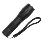 Zestaw nóż z latarką Mezus, czarny - obrazek 3