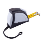 Zwijana miarka 5 m Rigorous, szary - obrazek 2