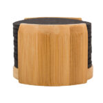 Zestaw podkładek RPET filcowych Mazzo, czarny - obrazek 6