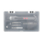 Wkrętak akumulatorowy Bruno, czarny - obrazek 4