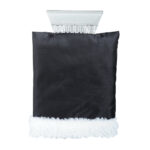 Skrobaczka do szyb z rękawicą, czarny - obrazek 2