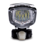 Latarka rowerowa ładowana przez USB Rebike, czarny - obrazek 4