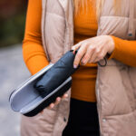 Parasol w etui Banff, czarny - obrazek 8