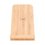 Ładowarka/stojak na telefon Salante, beżowy - obrazek 2