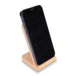 Ładowarka/stojak na telefon Salante, beżowy - obrazek 3