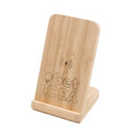 Ładowarka/stojak na telefon Salante, beżowy - obrazek 4