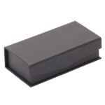 Kryształowy przycisk do papieru z zegarem Cristalino, transparentny - obrazek 4