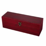 Skrzynka na wino z akcesoriami Angers, brązowy - obrazek 3