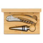 Zestaw do wina Apulia, beżowy - obrazek 2