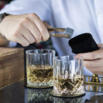 Zestaw do whisky Adare, brązowy - obrazek 4