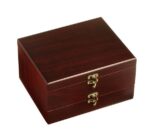 Zestaw do wina Double Decker, brązowy - druga jakość - obrazek 2