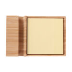 Bambusowy stojak na telefon Edgar, beżowy - obrazek 2