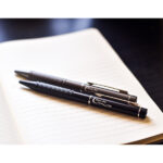 Długopis ze wskaźnikiem laserowym Stellar, czarny - obrazek 7