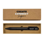 Podświetlany LED długopis Vegas, czarny - obrazek 2