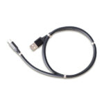 Kabel z magnesami Connect, czarny - obrazek 2