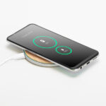 Ładowarka indukcyjna Top Bamboo, brązowy - obrazek 2