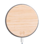 Ładowarka indukcyjna Top Bamboo, brązowy - obrazek 5