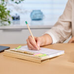 Planner biurkowy Melle, brązowy - obrazek 6