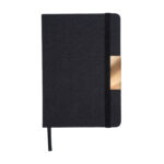 Notes A5, w oprawie z materiału RPET, Westminster, czarny
