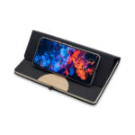 Zestaw notes z długopisem Fold, czarny - obrazek 2