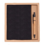 Zestaw Porto - notes z długopisem, czarny - obrazek 7