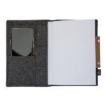 Organizer w okładce filcowej Iga, szary - obrazek 6