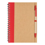 Notes z długopisem Dalvik, czerwony - obrazek 2