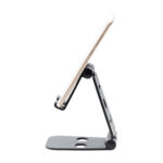 Stojak do telefonu Gimo, czarny - obrazek 5