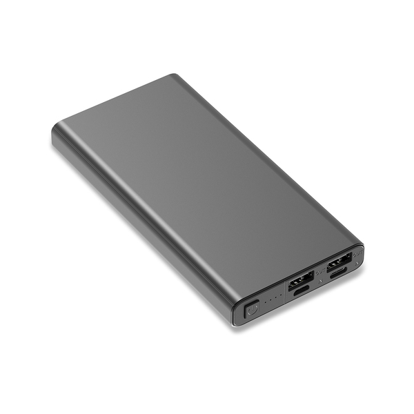 R64383_41 Power bank 10000 mAh Banco, grafitowy - obrazek 1