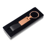 Brelok metalowy Rosa, czarny - obrazek 2