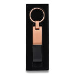 Brelok metalowy Rosa, czarny
