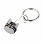 Brelok metalowy Piston, srebrny - obrazek 3
