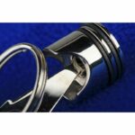 Brelok metalowy Piston, srebrny - obrazek 6