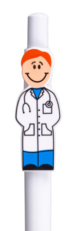 Długopis Medic, biały - obrazek 4