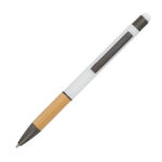 Długopis aluminiowy Kanuri, biały - obrazek 2