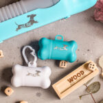 Pojemniczek z woreczkami Neat Dog, biały - obrazek 5