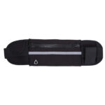 Saszetka na pas z uchwytem na butelkę Allget, czarny - obrazek 3