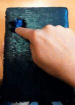 Notes 120x180/80k linia Sequin, czarny - obrazek 8