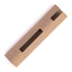 Ołówek z linijką - zestaw Simple, beżowy - obrazek 4