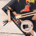 Ołówek z linijką - zestaw Simple, beżowy - obrazek 10