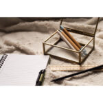 Ołówek z linijką - zestaw Simple, beżowy - obrazek 11