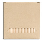 Zestaw 12 kredek 9 cm, ecru - obrazek 2