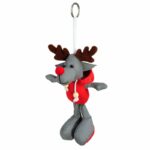 Brelok Reindeer, szary/czerwony - obrazek 2
