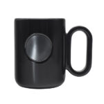 Kubek ceramiczny Pery 480 ml, czarny - obrazek 2