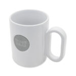 Kubek ceramiczny Pery 480 ml, biały