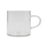 Zestaw szklanych filiżanek Liberika, transparentny - obrazek 4